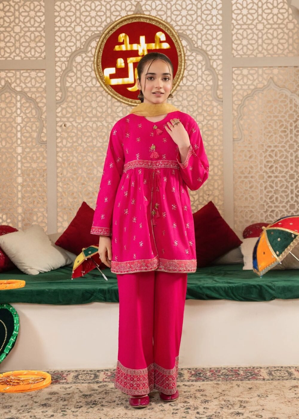 Straight Embroidered Kurta